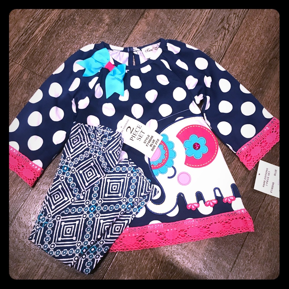 Rare Editions 2 pc set. NWT